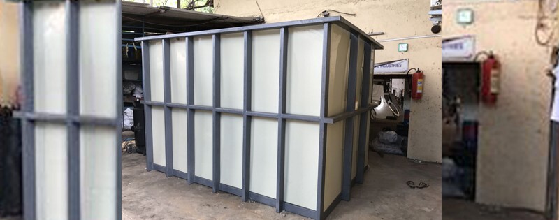 PP + FRP Tank